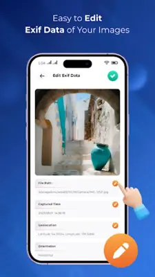 Photo Exif & Metadata Editor android App screenshot 1